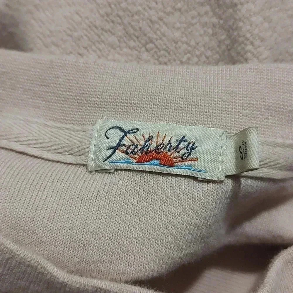 Faherty Women's Beach Fleece Crew - Picture 5 of 5